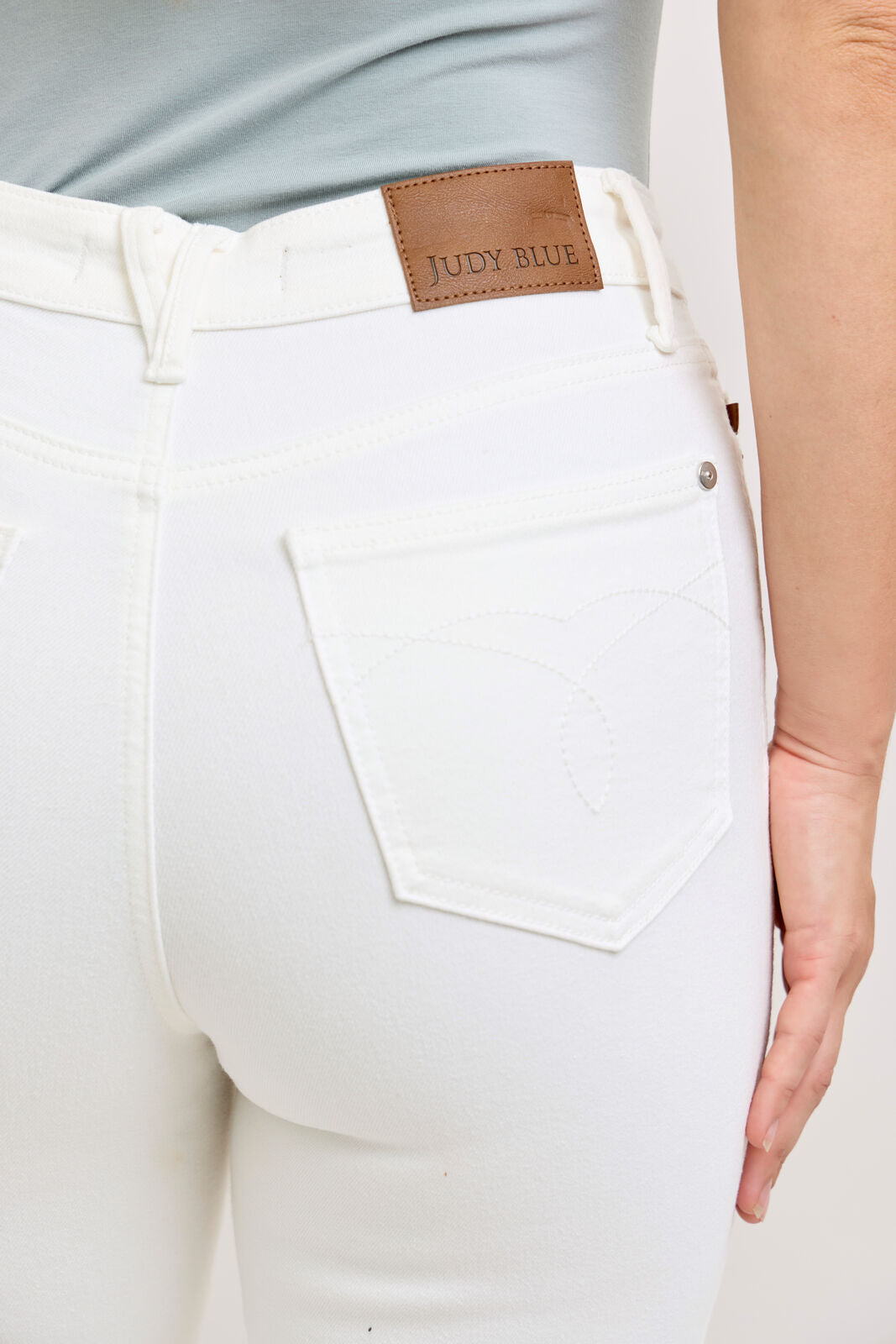 High-Rise Tummy Control Ankle Straight