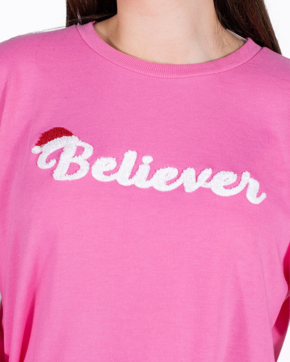 Believer Crewel Sweatshirt