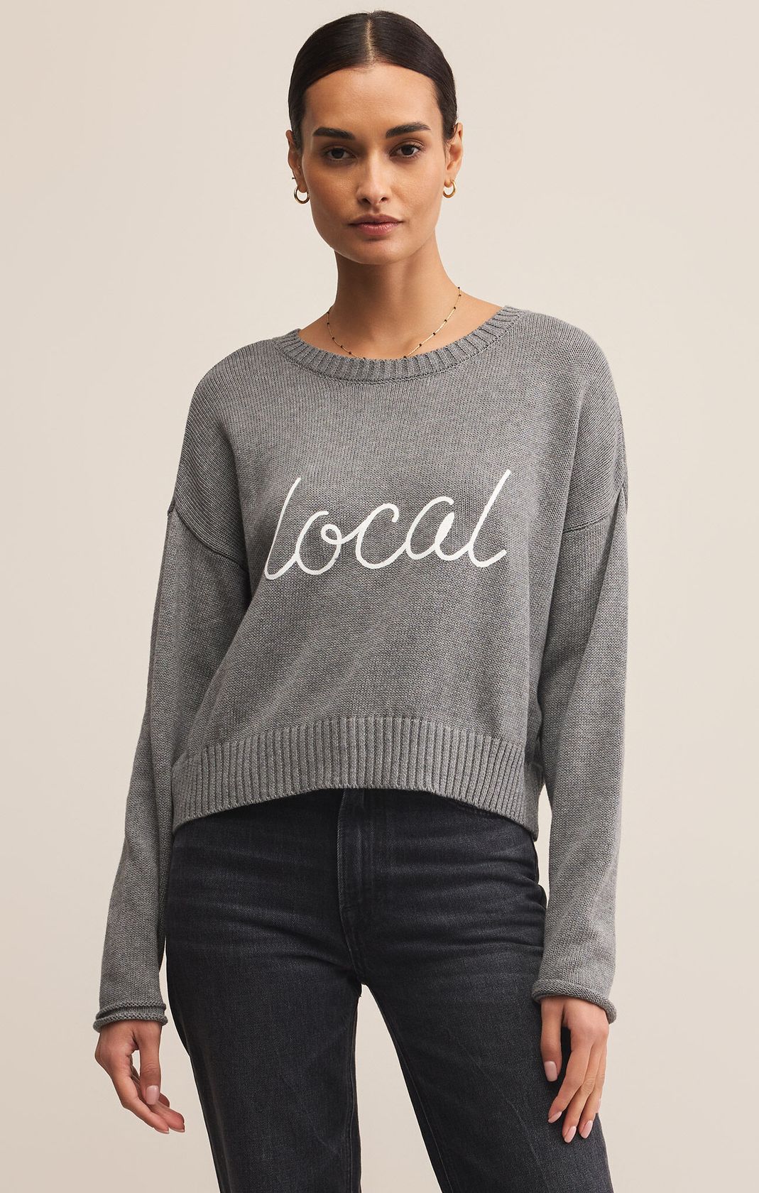 Sienna Local Sweater Heather Grey