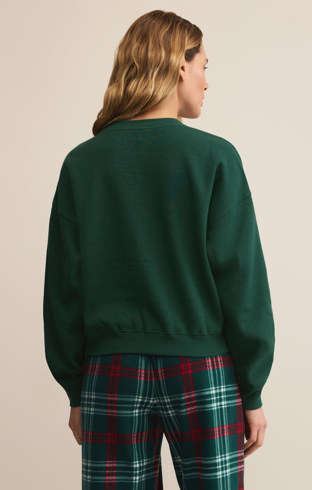 Elfin' Around Holiday Sweatshirt Mistletoe