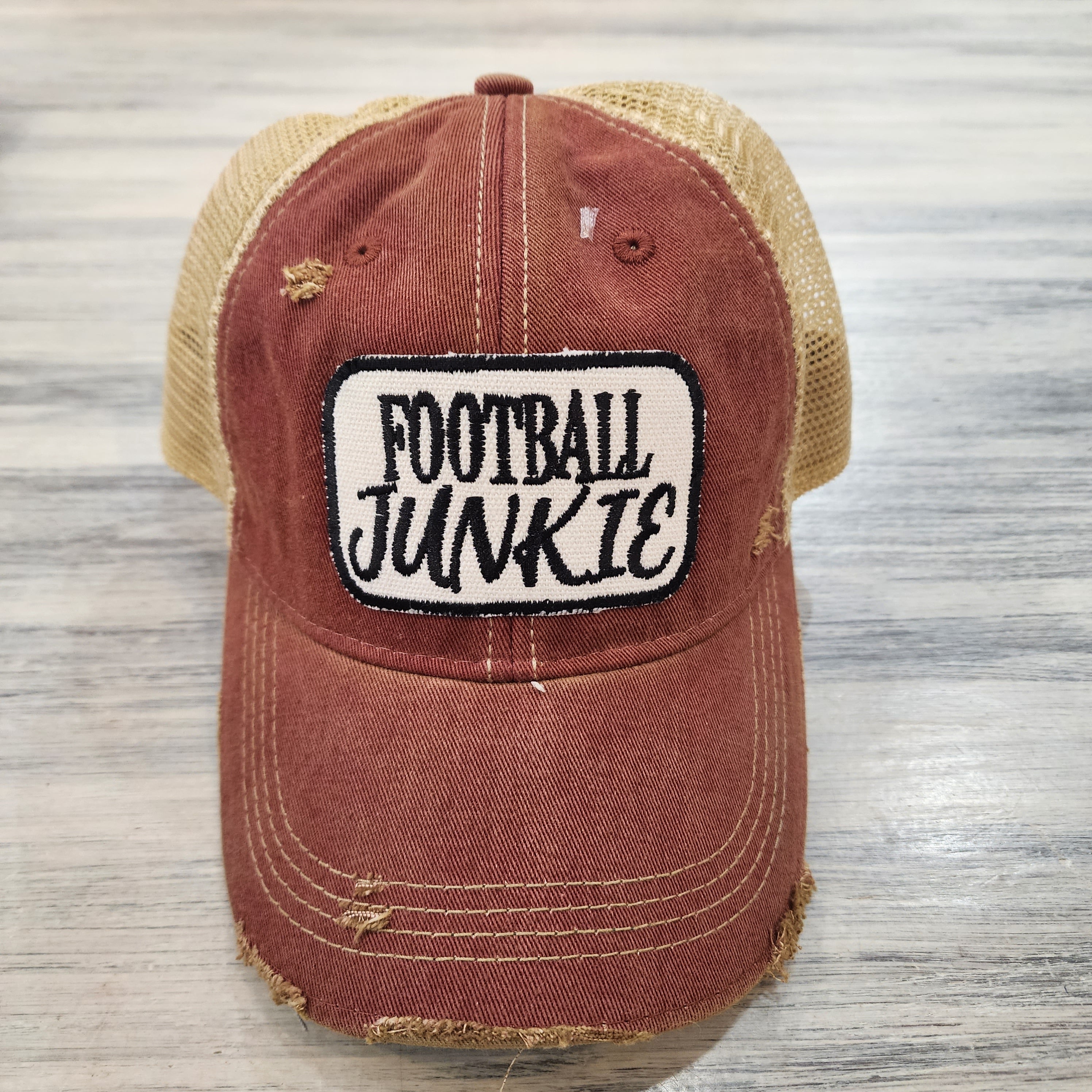Football Junkie Baseball Hat