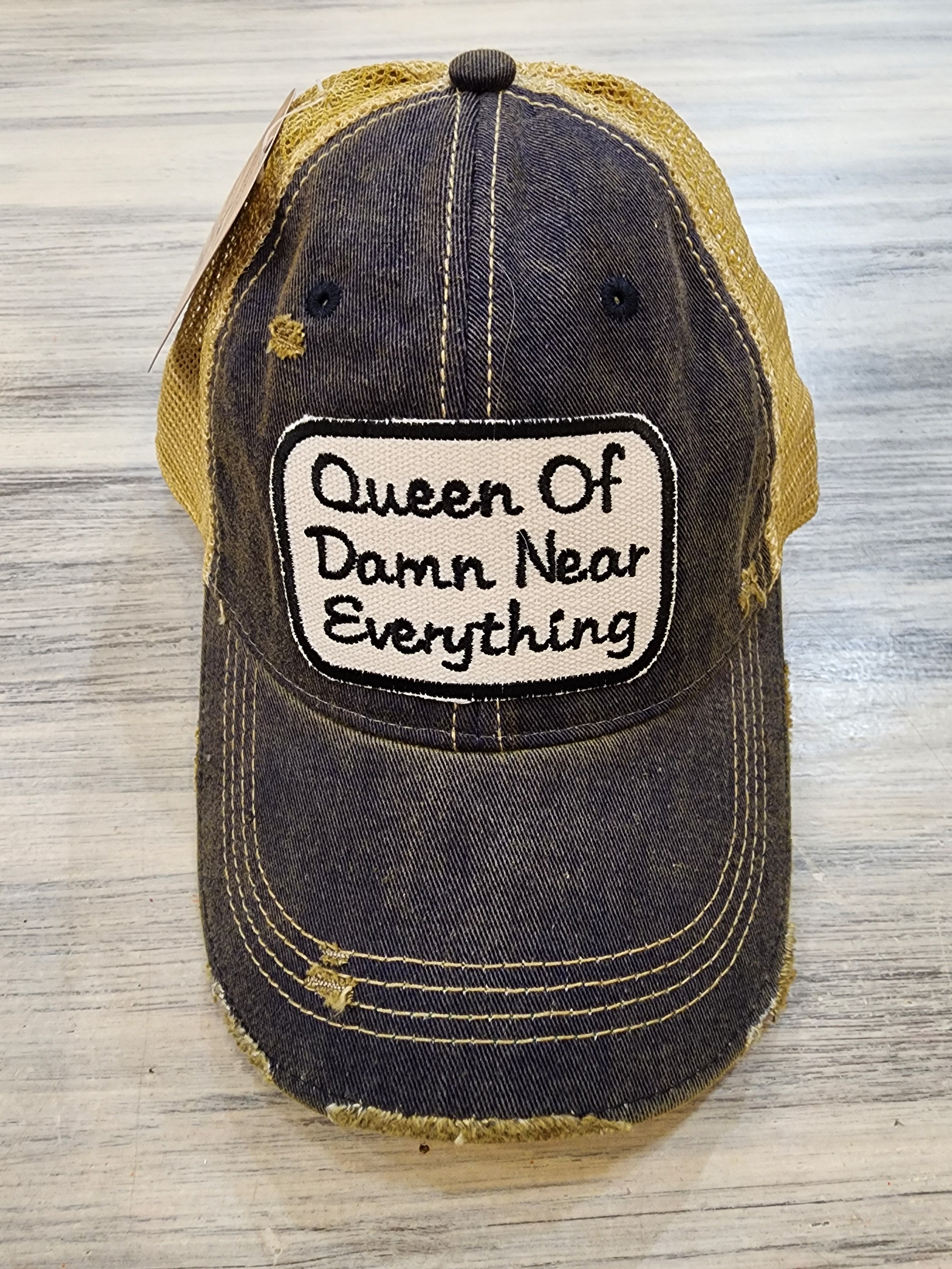 Queen of Damn Near Everything Baseball Hat