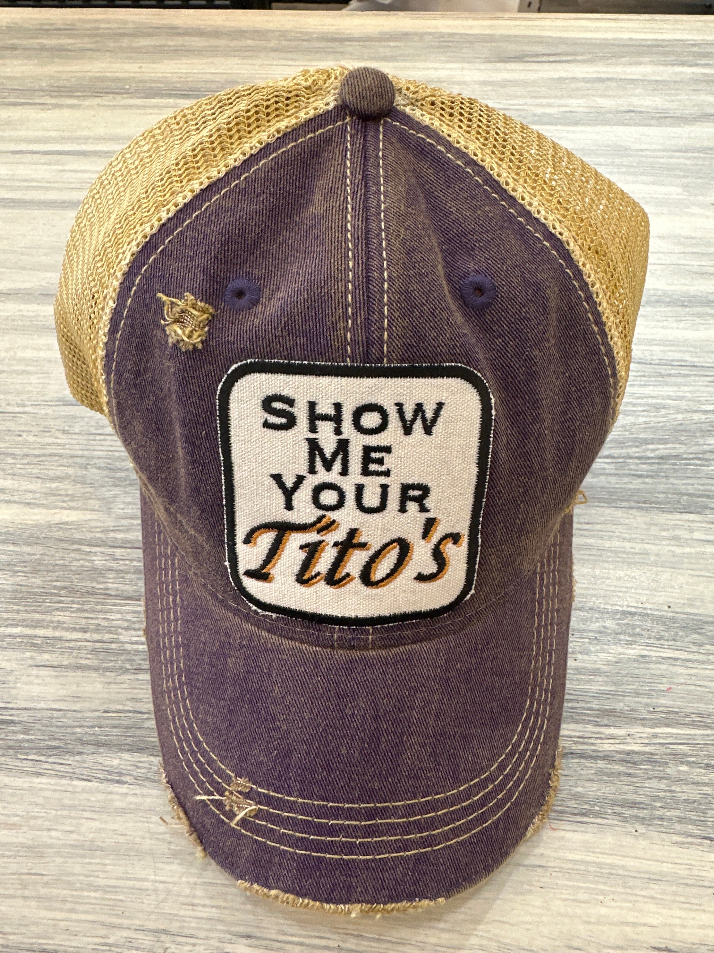 Show Me Your Tito's Baseball Hat- More Colors