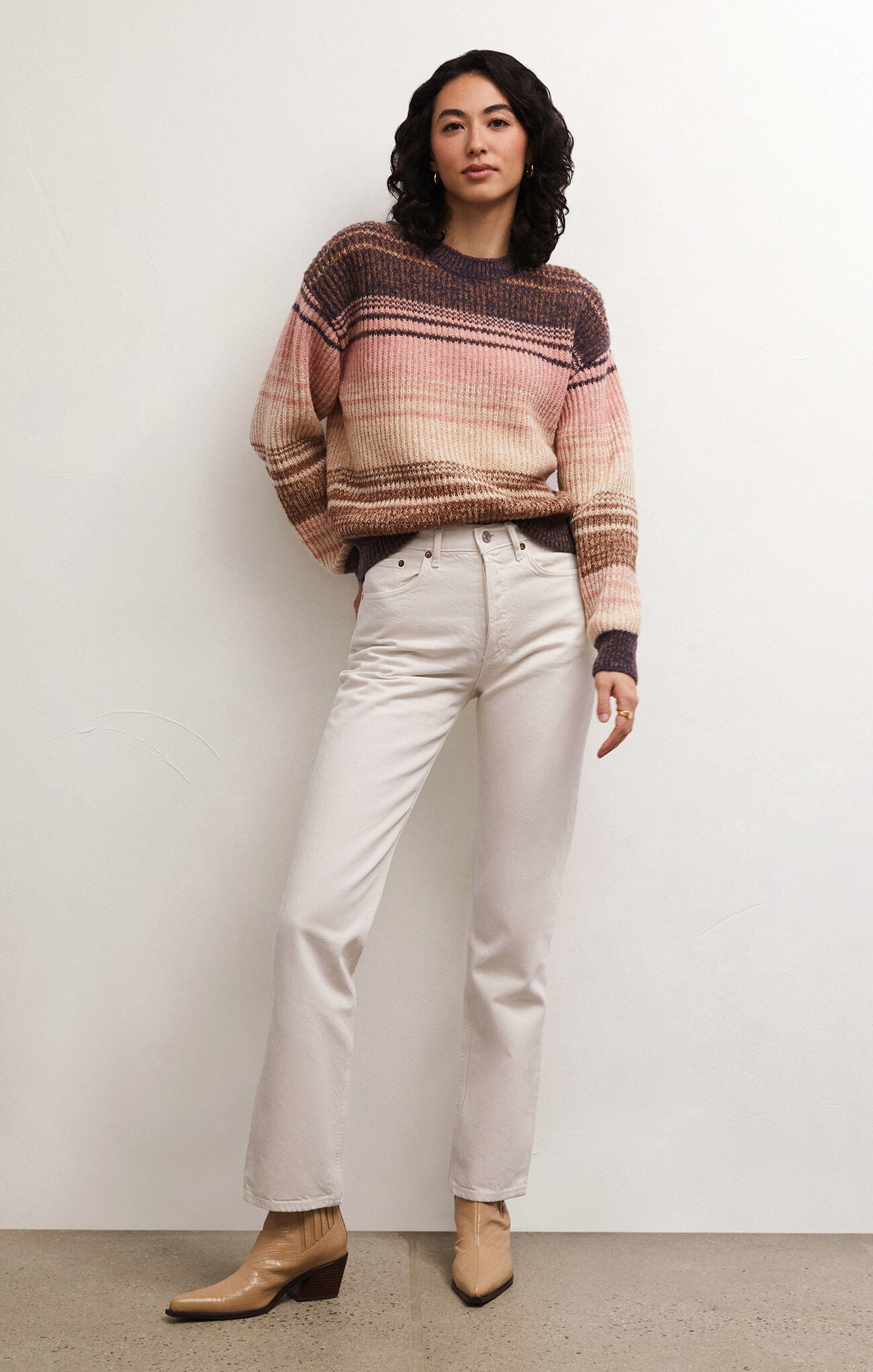 Sale Evan Stripe Sweater Multi