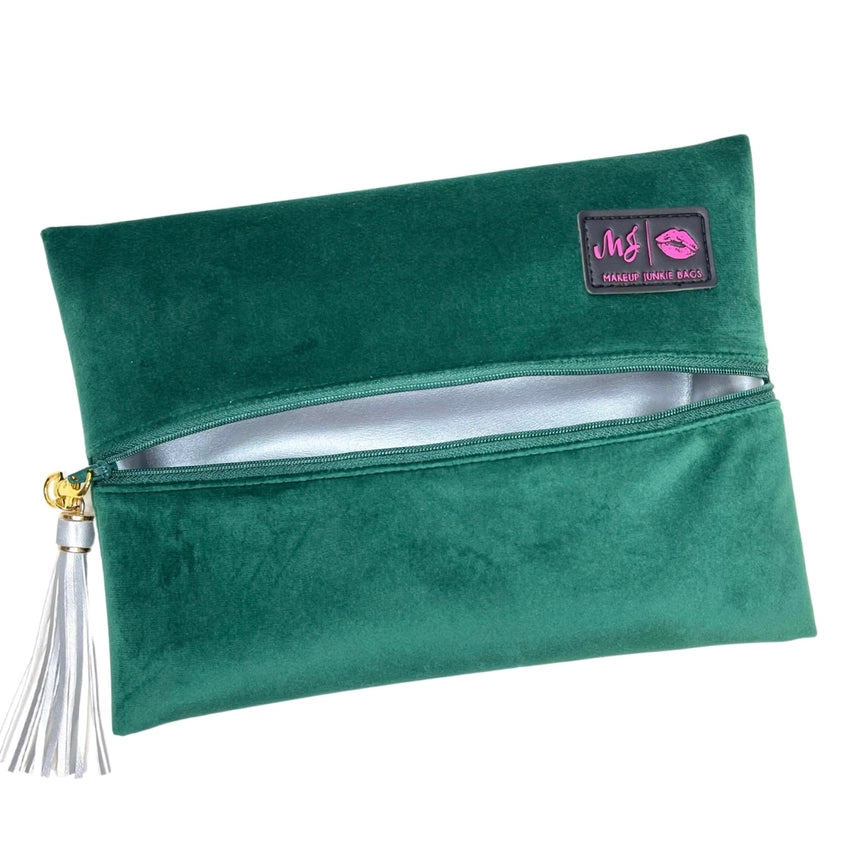 Makeup Junkie Bags 4 sizes - Emerald