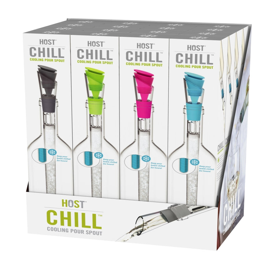 Chill Cooling Pour Spout w/Active Cooling Gel 4 Colors