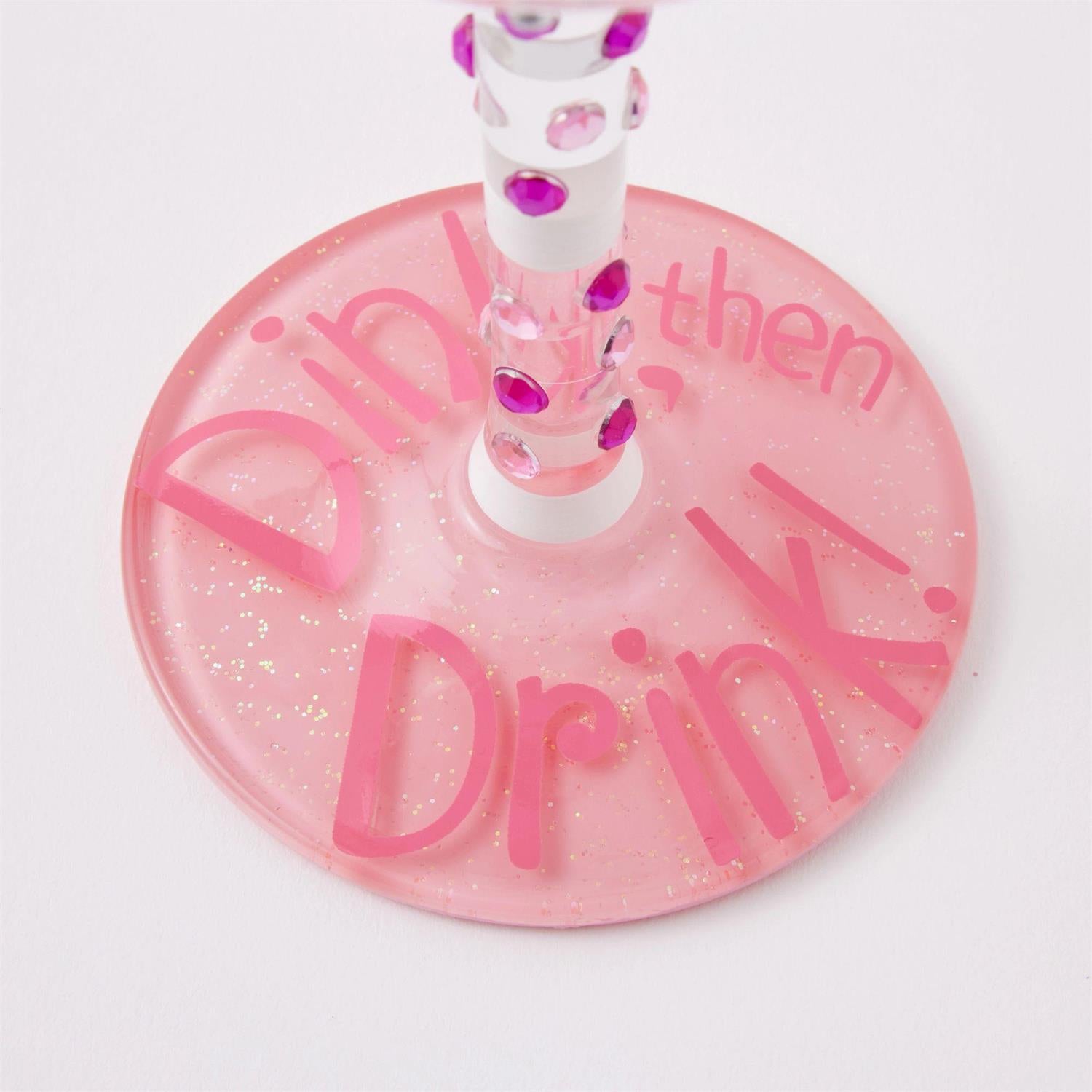 Lolita Wine Glass Dink Then Drink