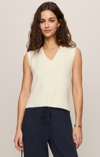Classic Act Sweater Vest Standstone