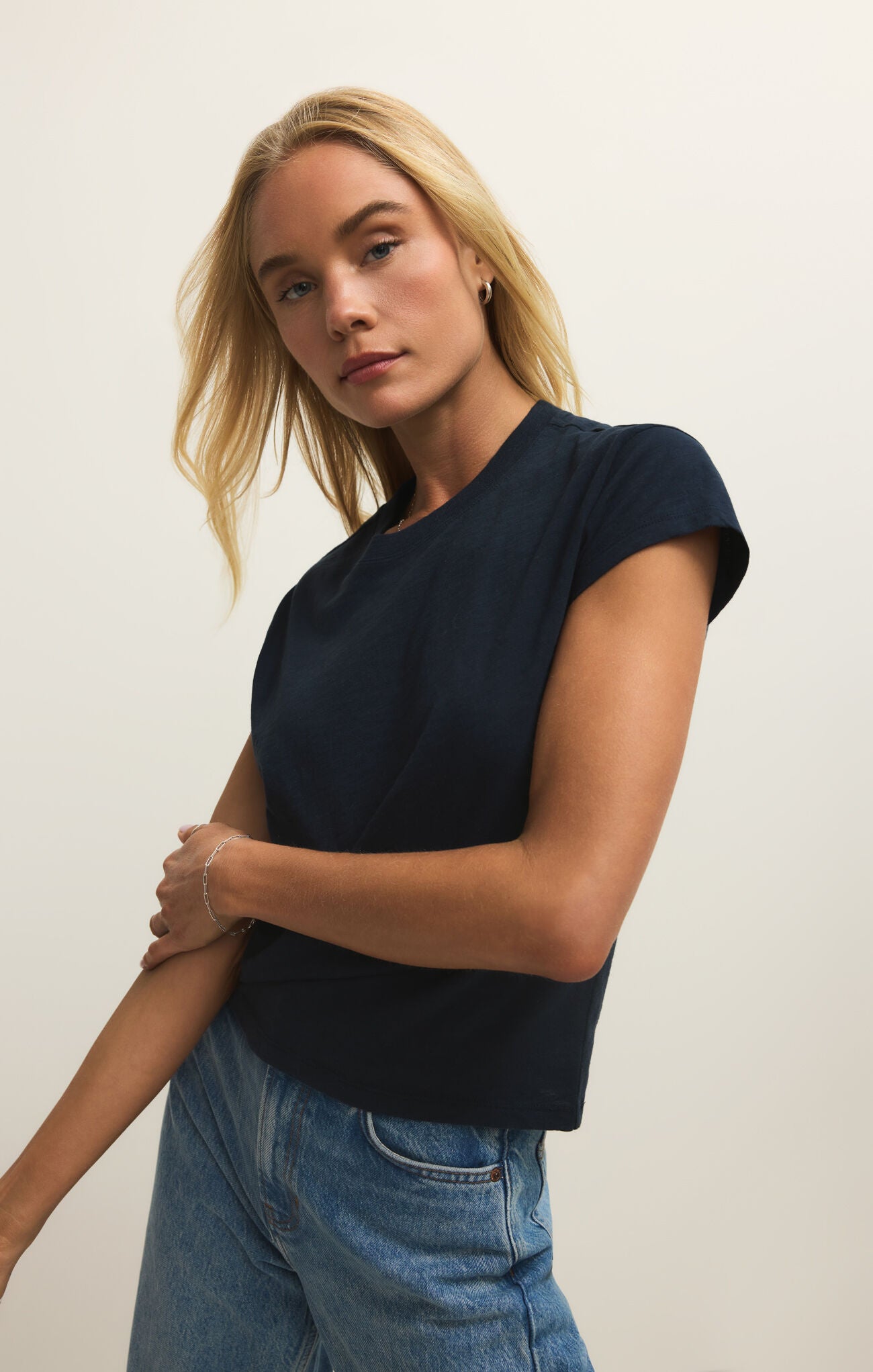 Modern Slub Tee Eclipse