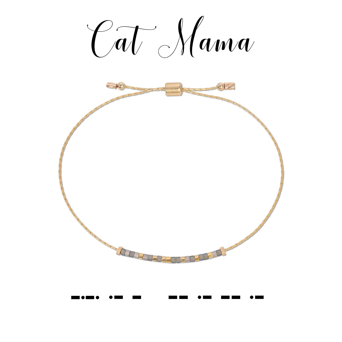 Cat Mama Dot & Dash Bracelet