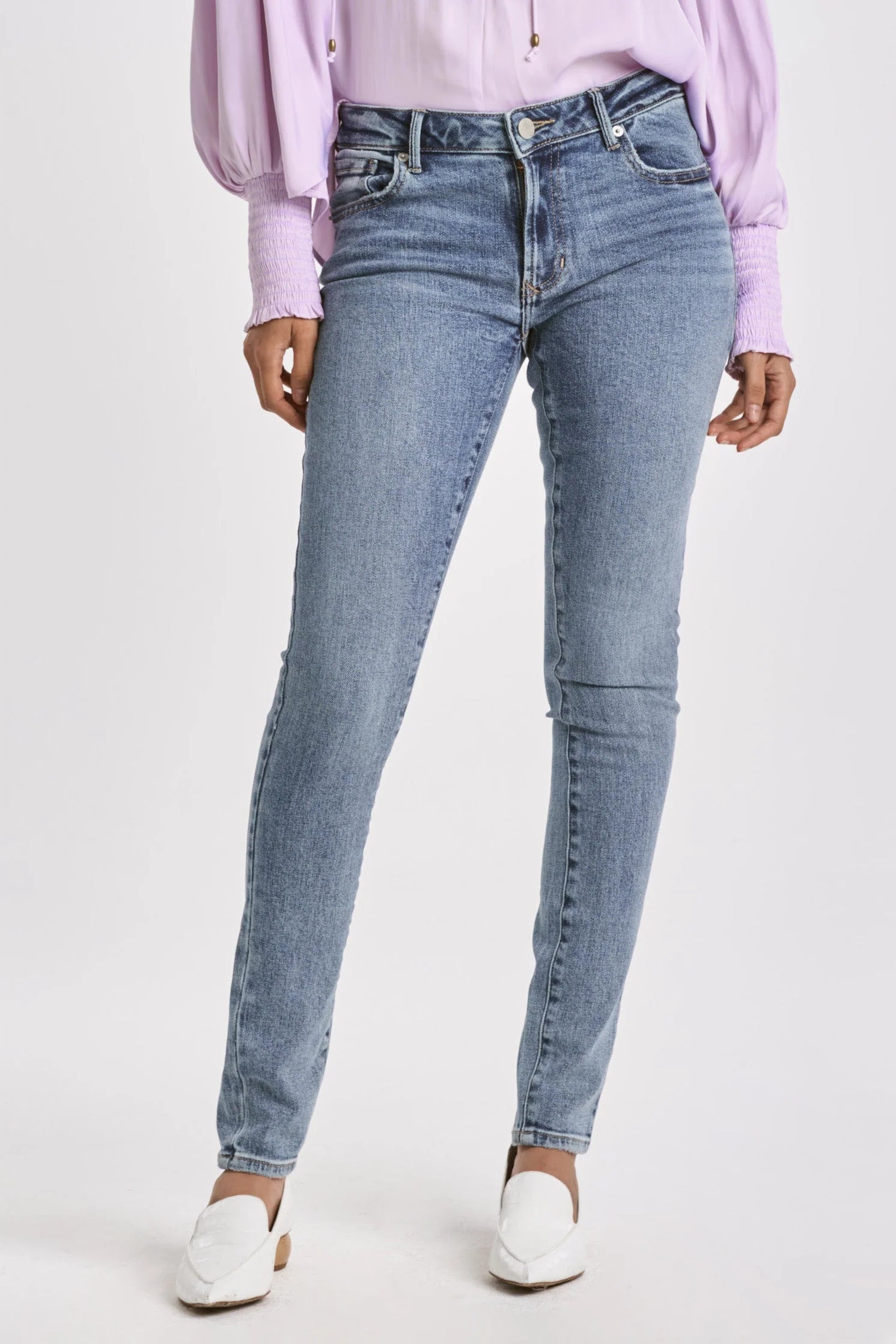 Joyrich Mid-Rise Skinny Jeans Aralina