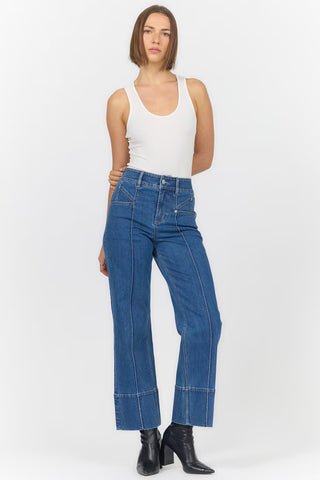 Holly High Rise Straight Leg Jeans Belby