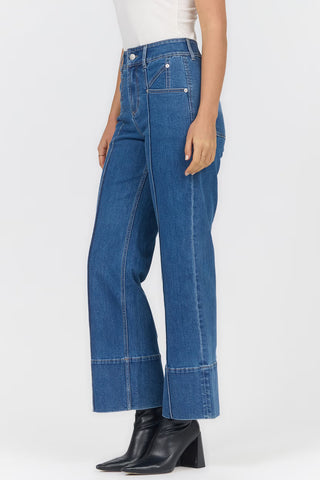 Holly High Rise Straight Leg Jeans Belby