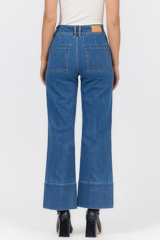 Holly High Rise Straight Leg Jeans Belby