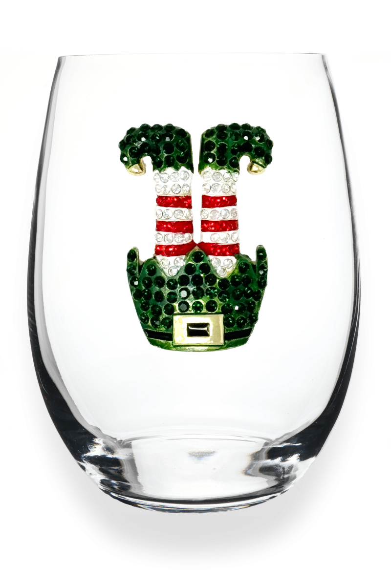 Elf Feet Stemless Wine Glass