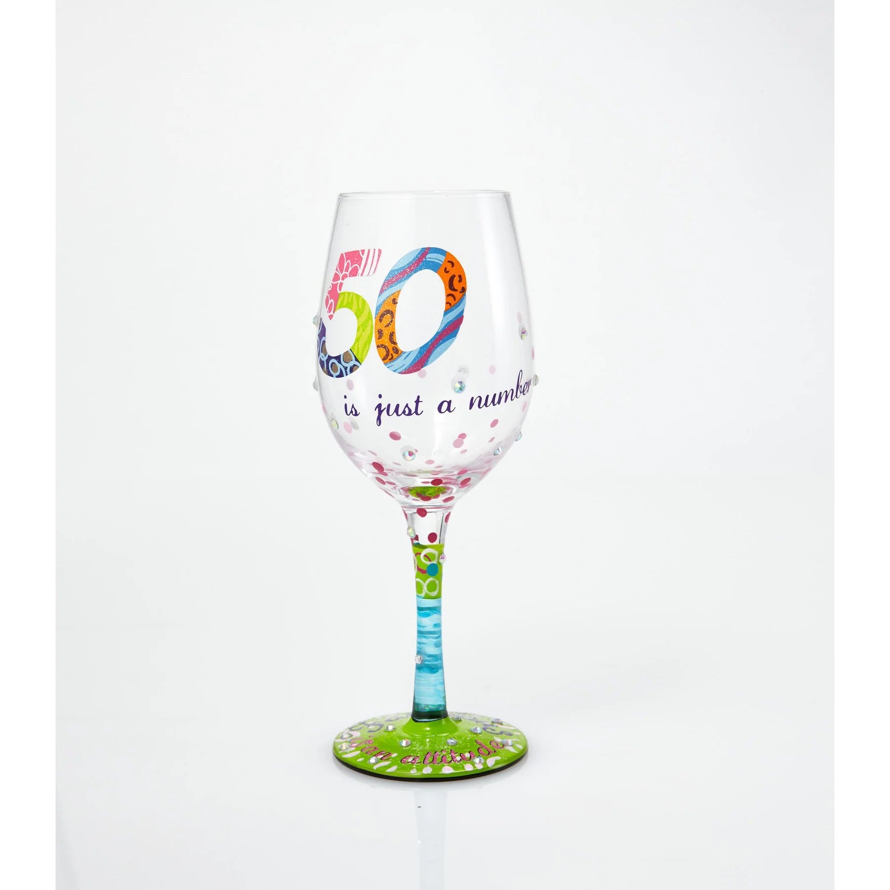 Lolita Wine Glass 50th Birthday