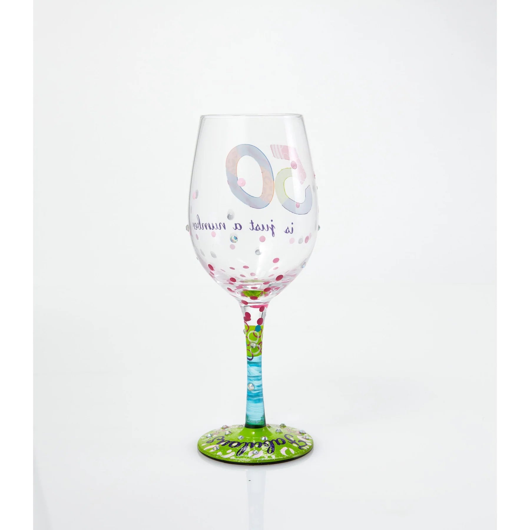 Lolita Wine Glass 50th Birthday