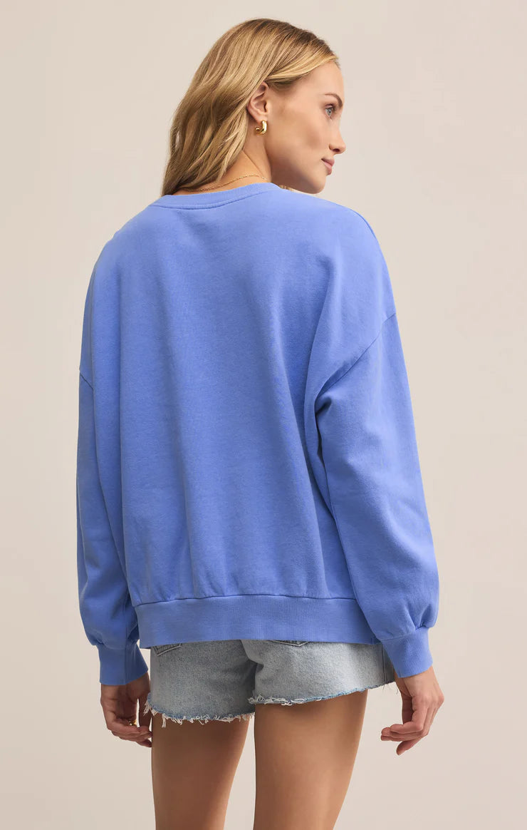 Sale America Sunday Sweatshirt Surf Blue