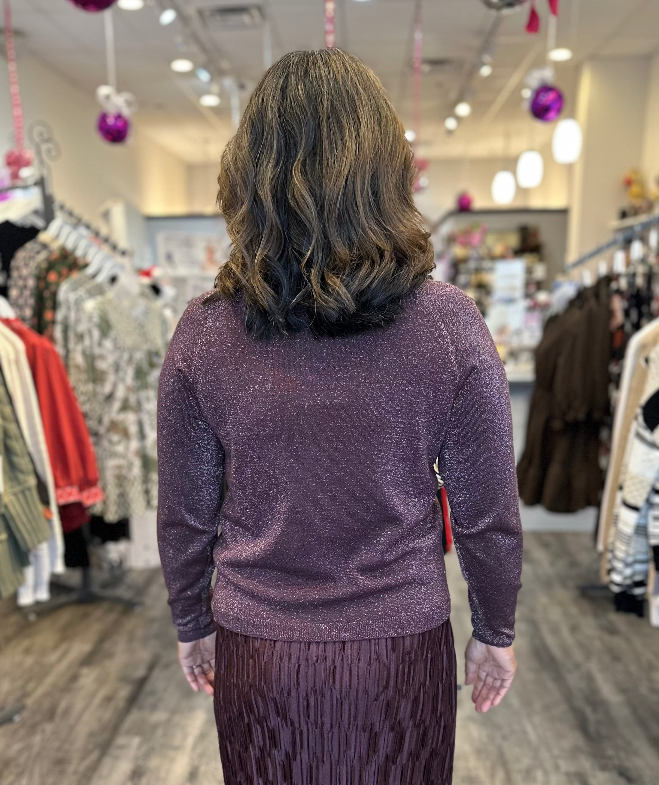 Sale Sparkle Button Down Cardigan