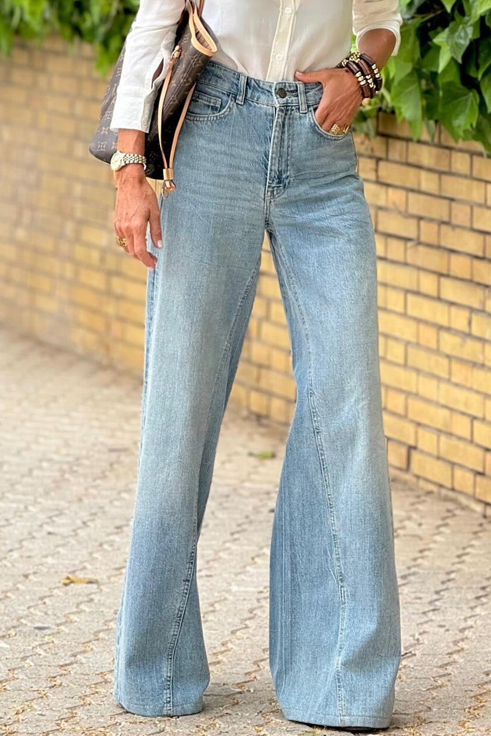 Extra Wide Leg Jeans RTS
