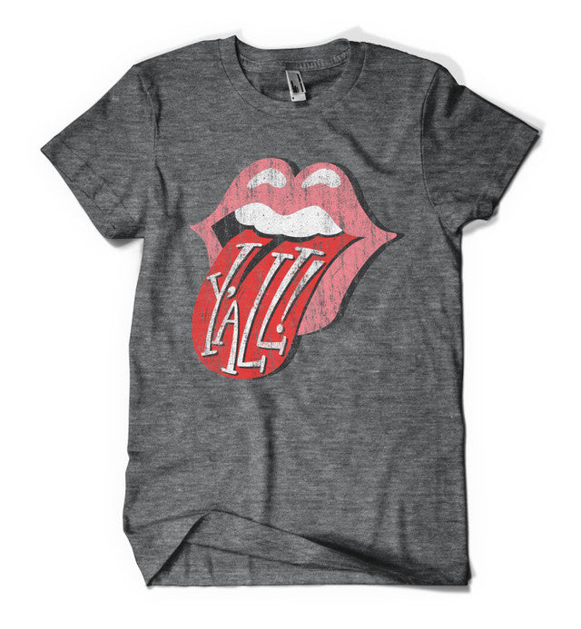 Sale Y'All Rocker Tongue Graphic Tee
