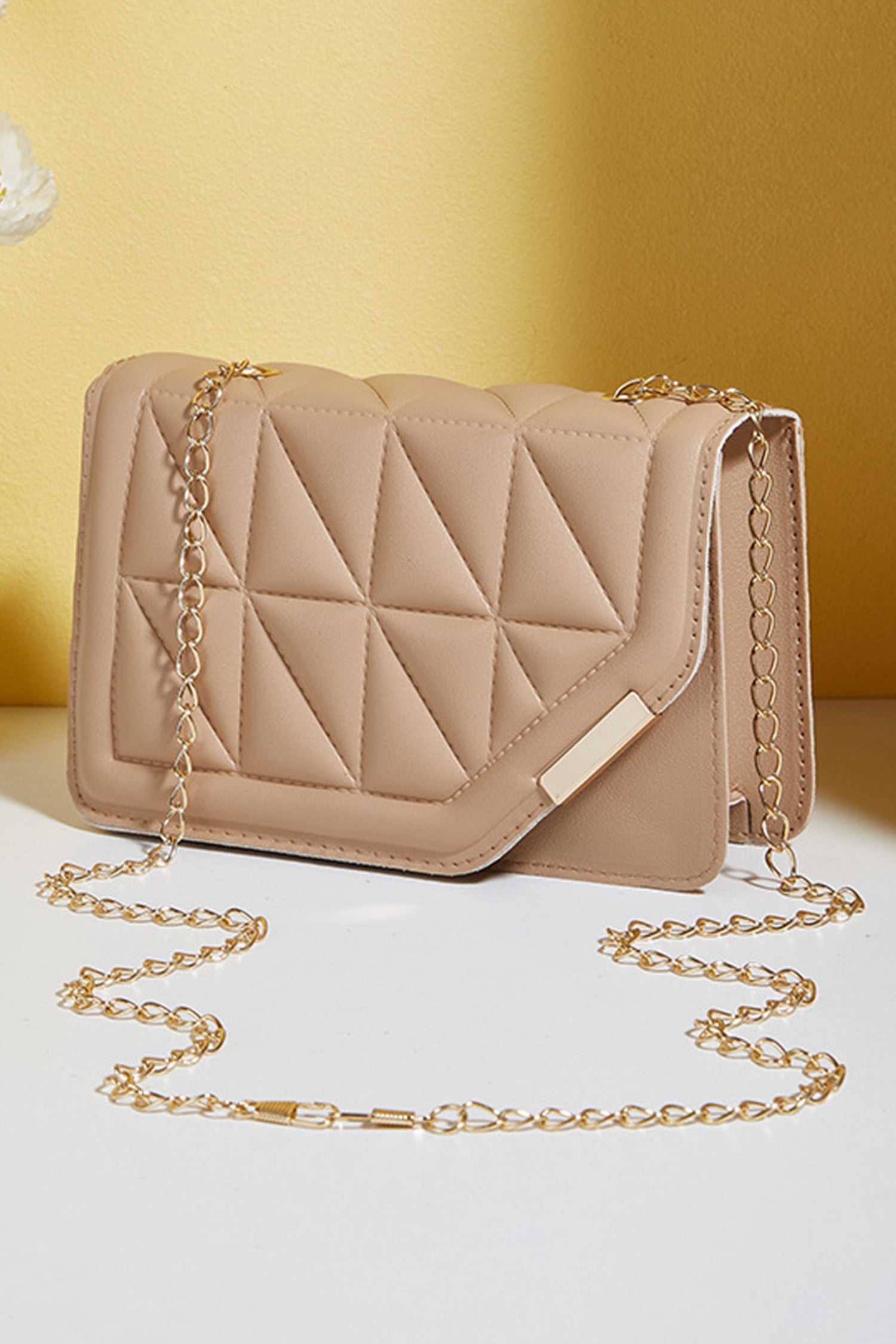 Leather Quilted Chain Bag RTS