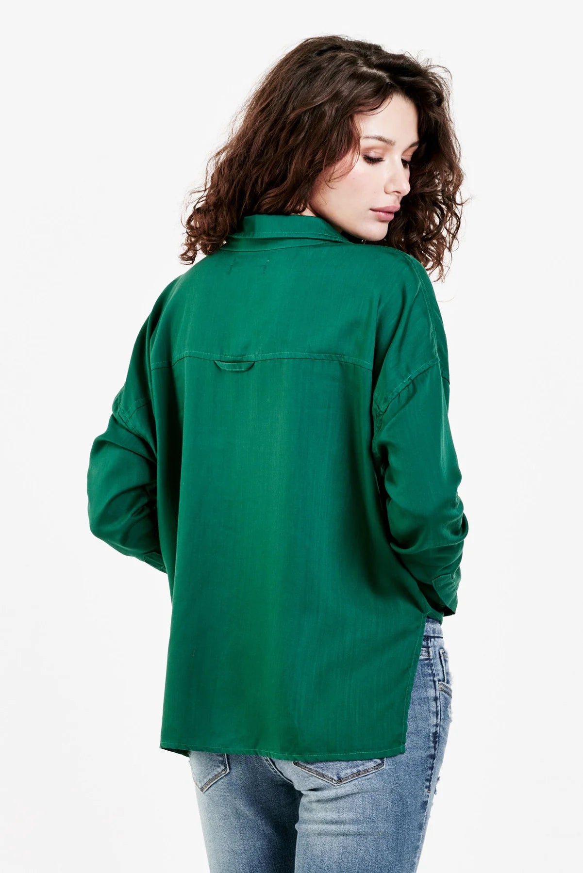 Sale Arianna Long Sleeve Top Dartmouth Green