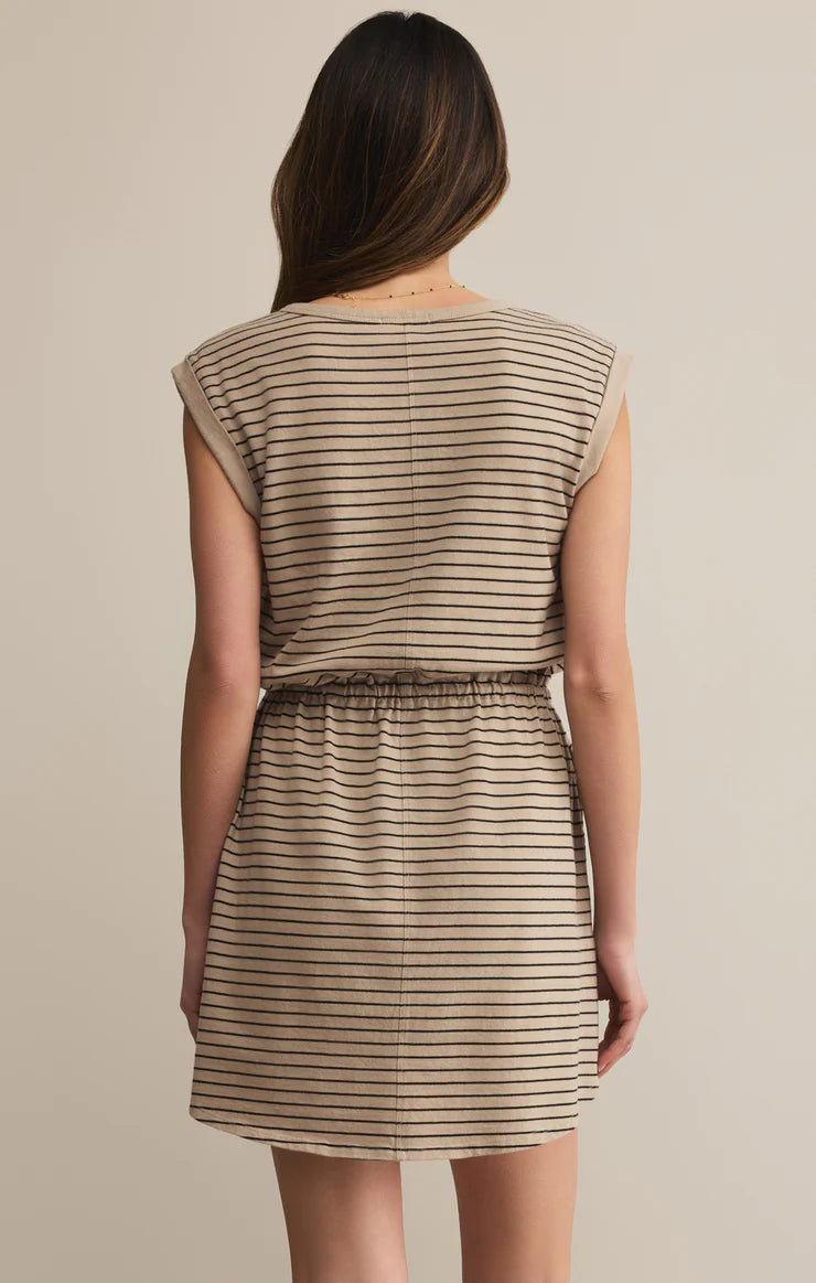 Dayshift Striped Mini Dress Retreat