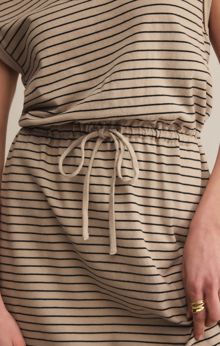 Dayshift Striped Mini Dress Retreat
