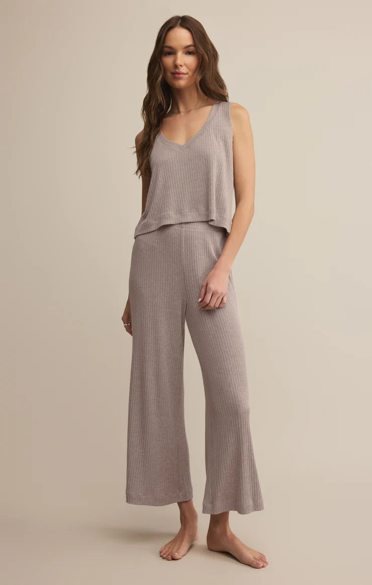 Sale Coastline Rib Pant Slate Grey