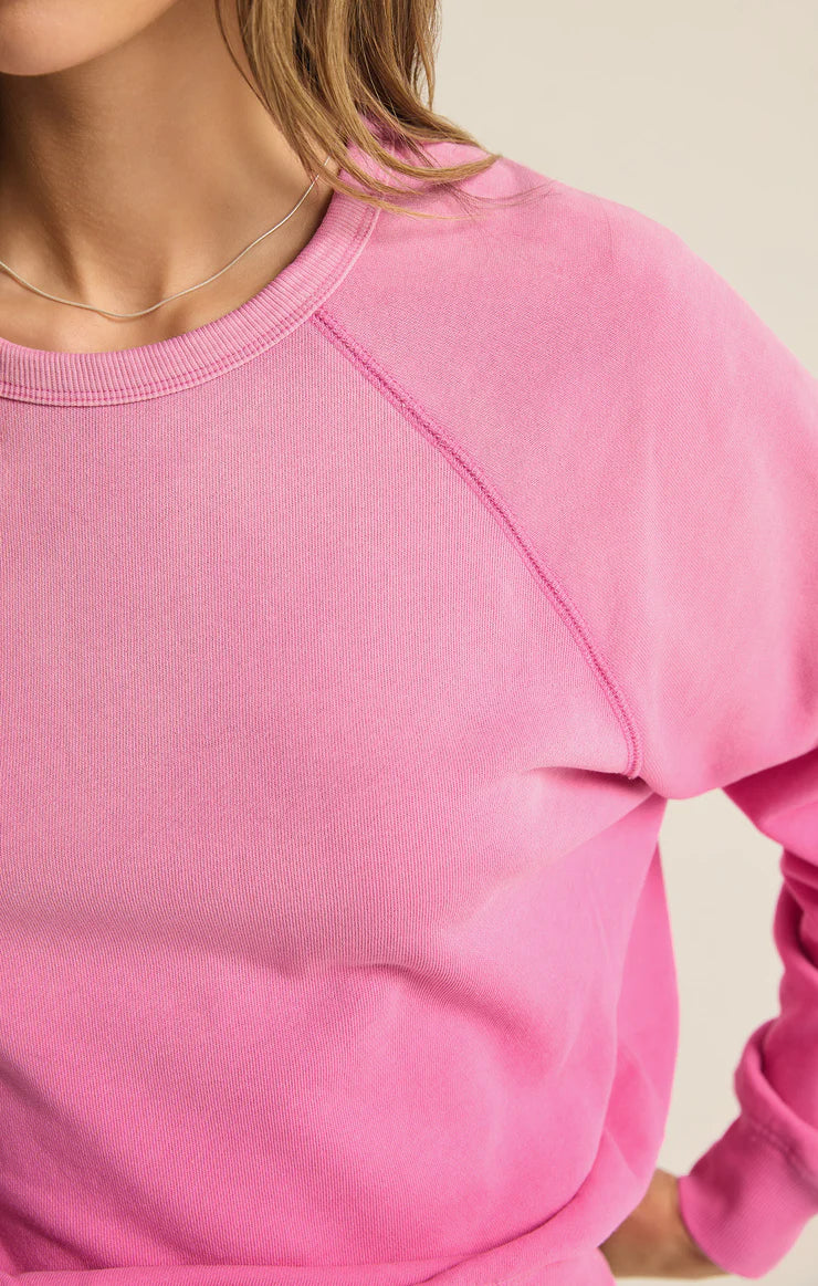 Washed Ashore Sweatshirt Heartbreaker Pink