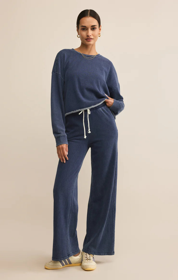 Hunter Knit Denim Pant Indigo