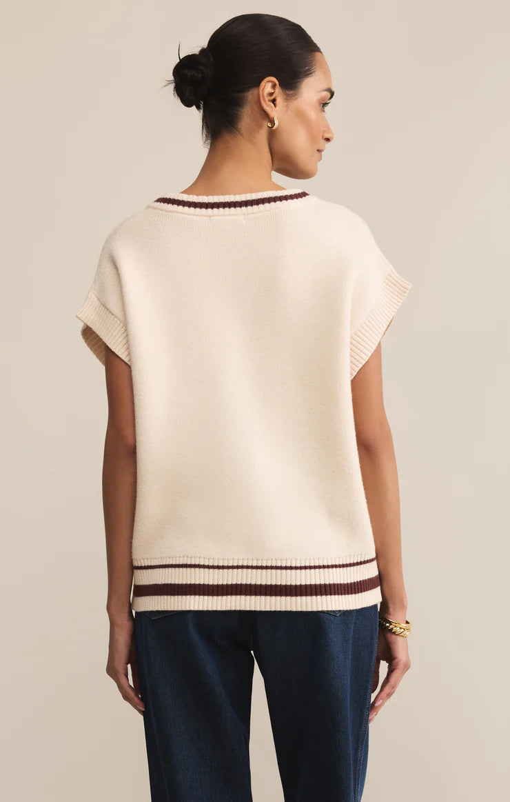 Fletcher Sweater Vest Crystal