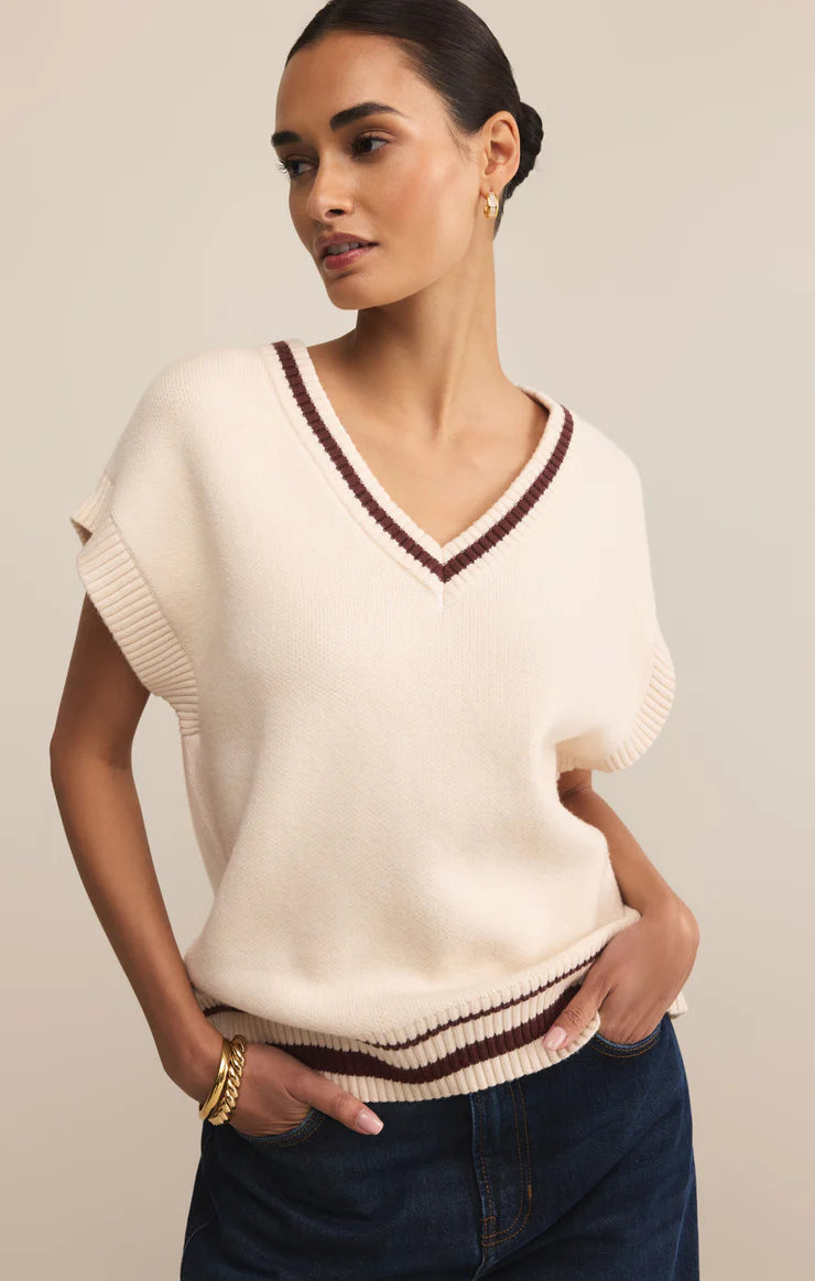 Fletcher Sweater Vest Crystal