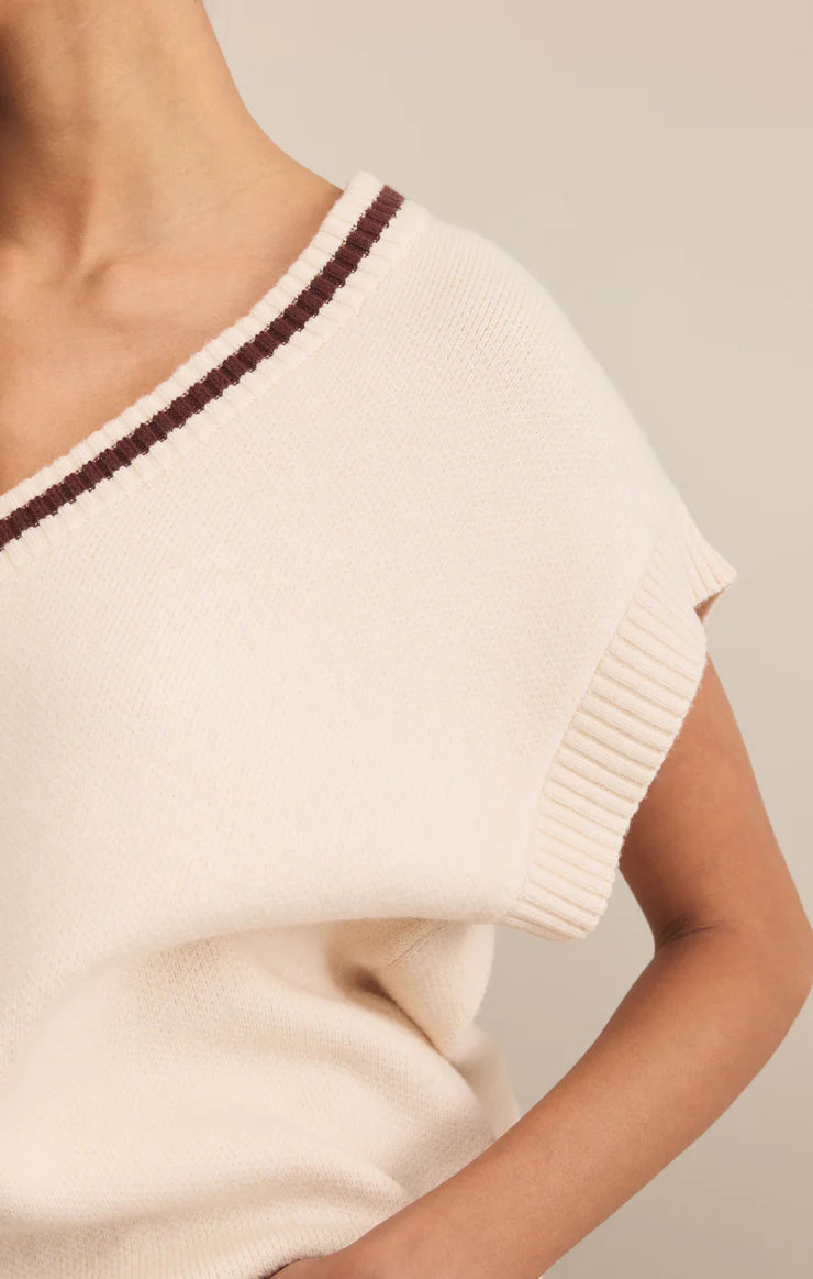 Fletcher Sweater Vest Crystal