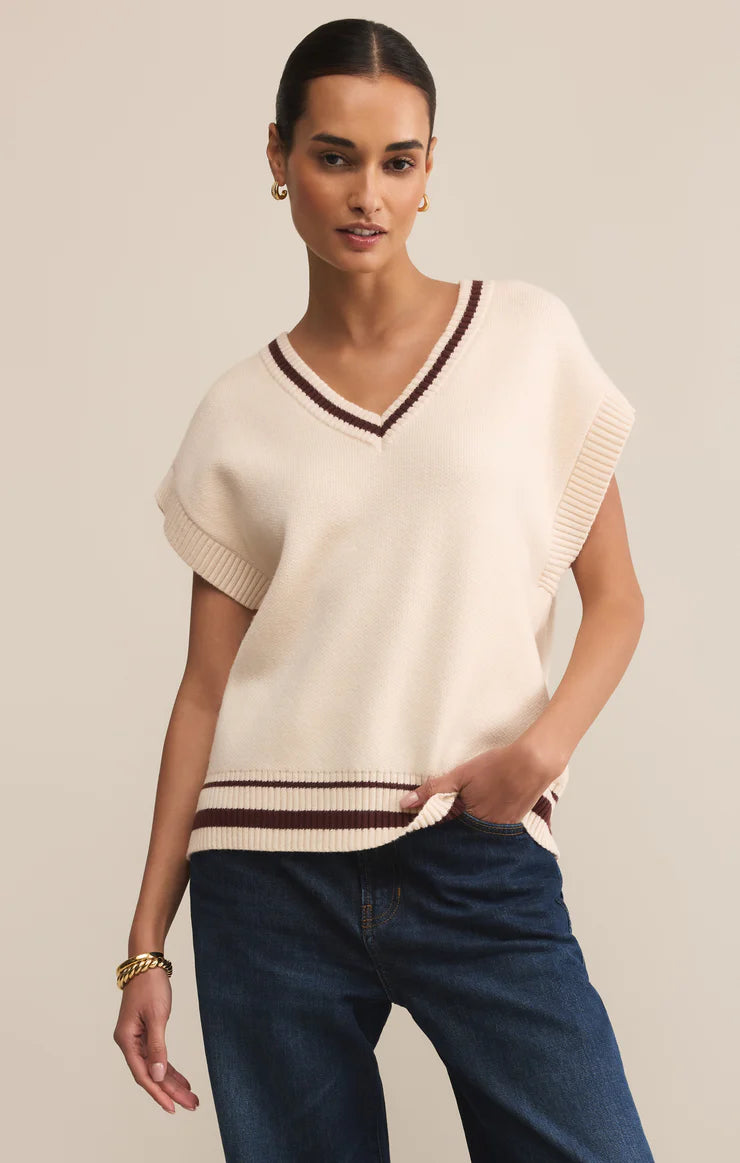 Fletcher Sweater Vest Crystal