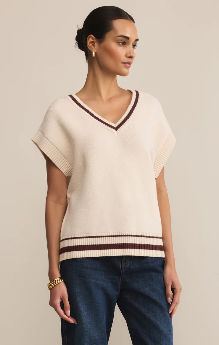 Fletcher Sweater Vest Crystal