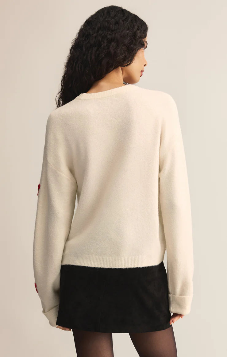 Tie The Ribbon Sweater Warm White