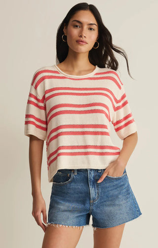 Prado Stripe Sweater Tee Gelato