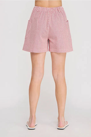 Allie Rose Bottoms - Shorts Striped Twill Shorts