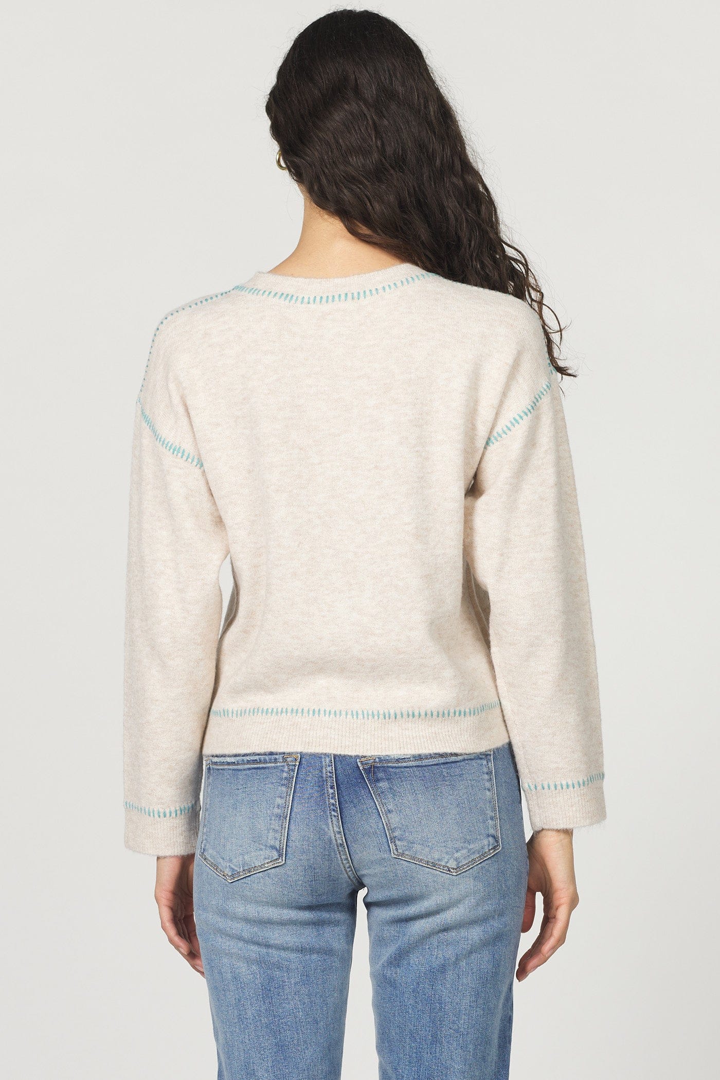 Another Love Tops - Sweaters Final Sale Millie Drop Shoulder Long Sweater Top