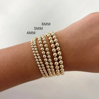 bara boheme Jewelry - Bracelets Classic 5mm Stretchy 14K Gold-filled