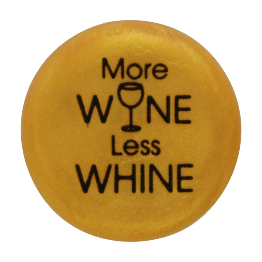 CapaBunga Home - Drinkware More Wine Less Whine Wine Caps 6 Styles