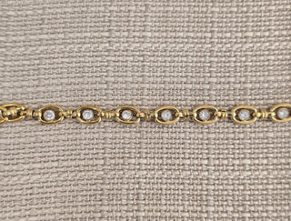 Chansuttpearls Jewelry - Bracelets Brooke Rhinestone & Gold Bracelet