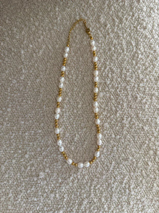 Chansuttpearls Jewelry - Necklaces Allison Pearl & Gold Necklace