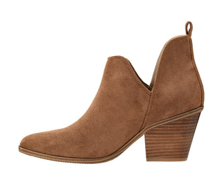 Corkys Footwear Shoes Sale Sassy Pants Faux Suede Boots Tobacco