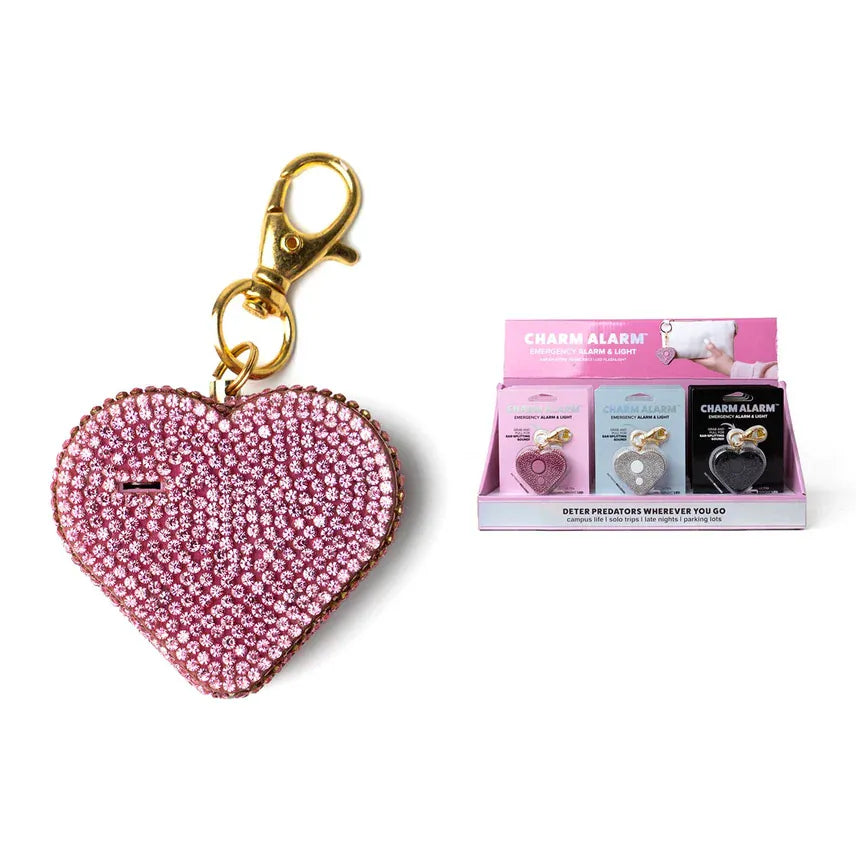 Crush Accessories - Key Chains Charm Alarm 2-in-1 Alarm & Flashlight 3 colors