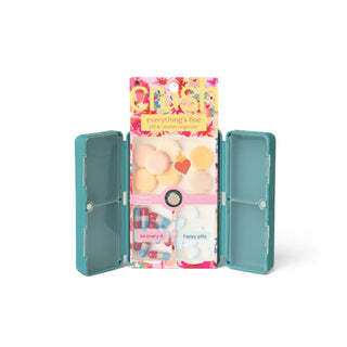Crush Home - Personal Care Teal Everything's Fine Pill & Vitamin Case 4 Colors