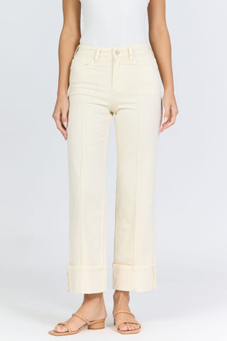 Dear John Bottoms - Pants 25 Holly High Rise Cuffed Jeans Wheat