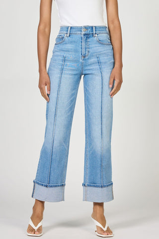 Dear John Bottoms - Pants 25 Holly High Rise Cuffed Jeans Winslow